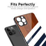 Bold Stripes Glass Case for iPhone XS Max