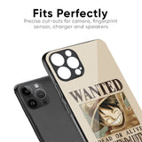 Luffy Wanted Glass Case for iPhone 7