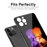 Minimalist Anime Glass Case for iPhone 12 Pro Max