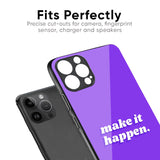 Make it Happen Glass Case for iPhone 13