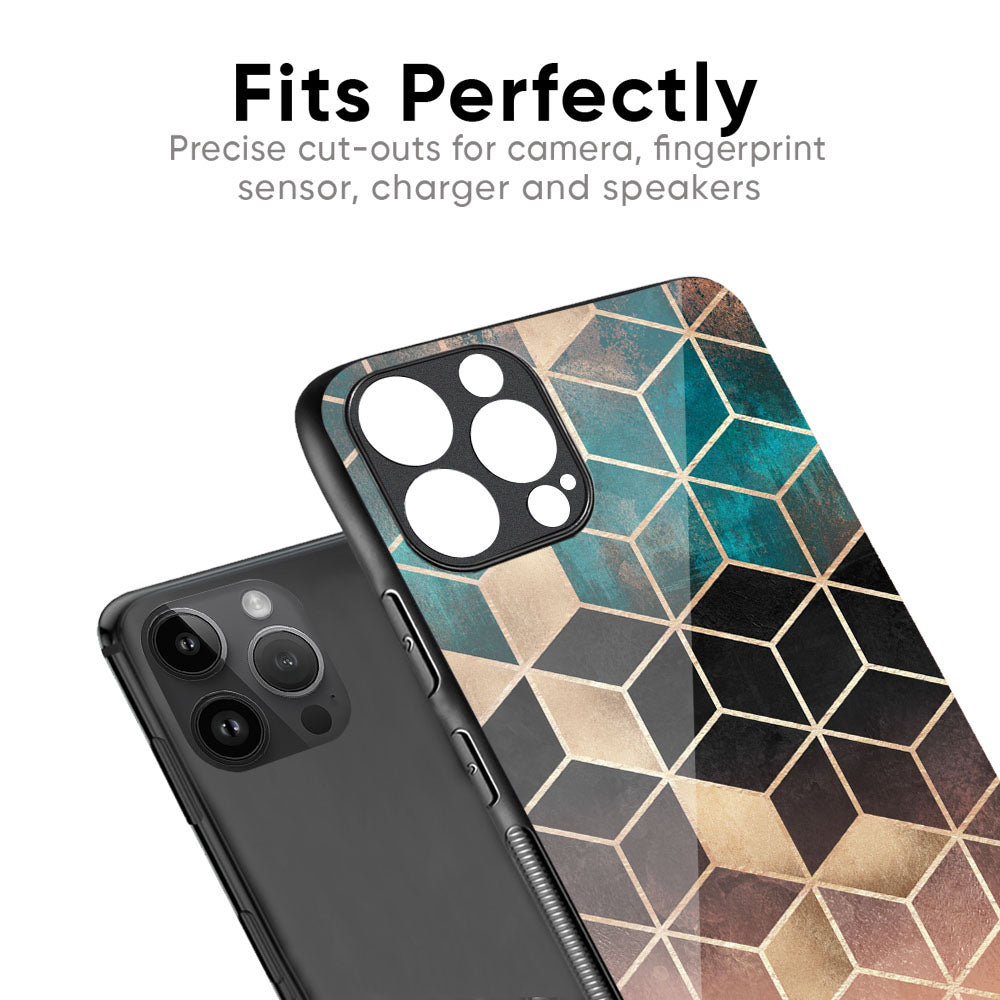 Bronze Texture Glass Case for iPhone XS Max