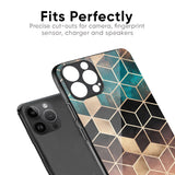 Bronze Texture Glass Case for iPhone XS