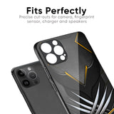 Black Warrior Glass Case for iPhone 15