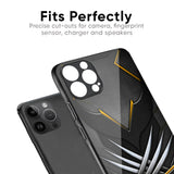 Black Warrior Glass Case for iPhone 14 Pro
