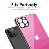 Pink Ribbon Caddy Glass Case for iPhone XS Max