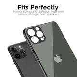 Charcoal Glass Case for iPhone 13 mini