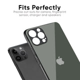 Charcoal Glass Case for iPhone 15