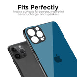 Cobalt Blue Glass Case for iPhone XS Max