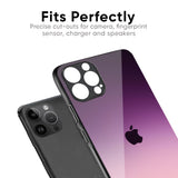 Purple Gradient Glass case for iPhone XS Max