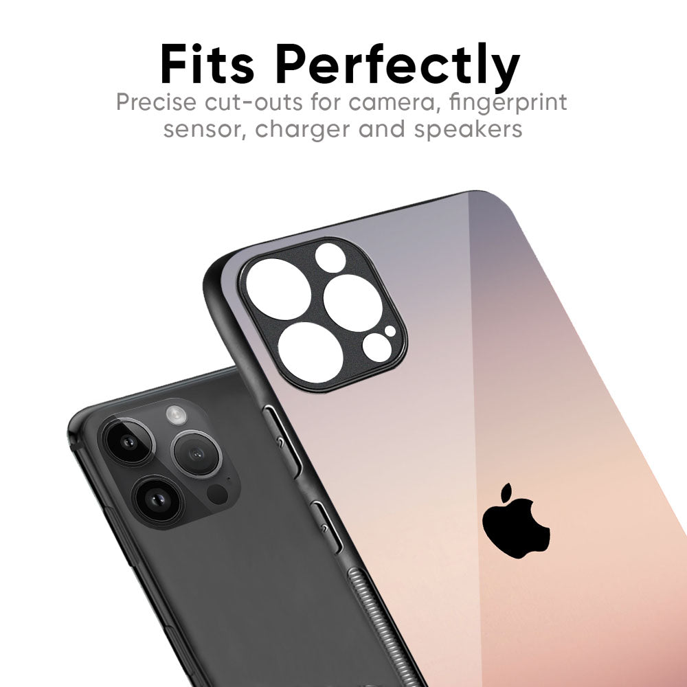 Golden Mauve Glass Case for iPhone 7