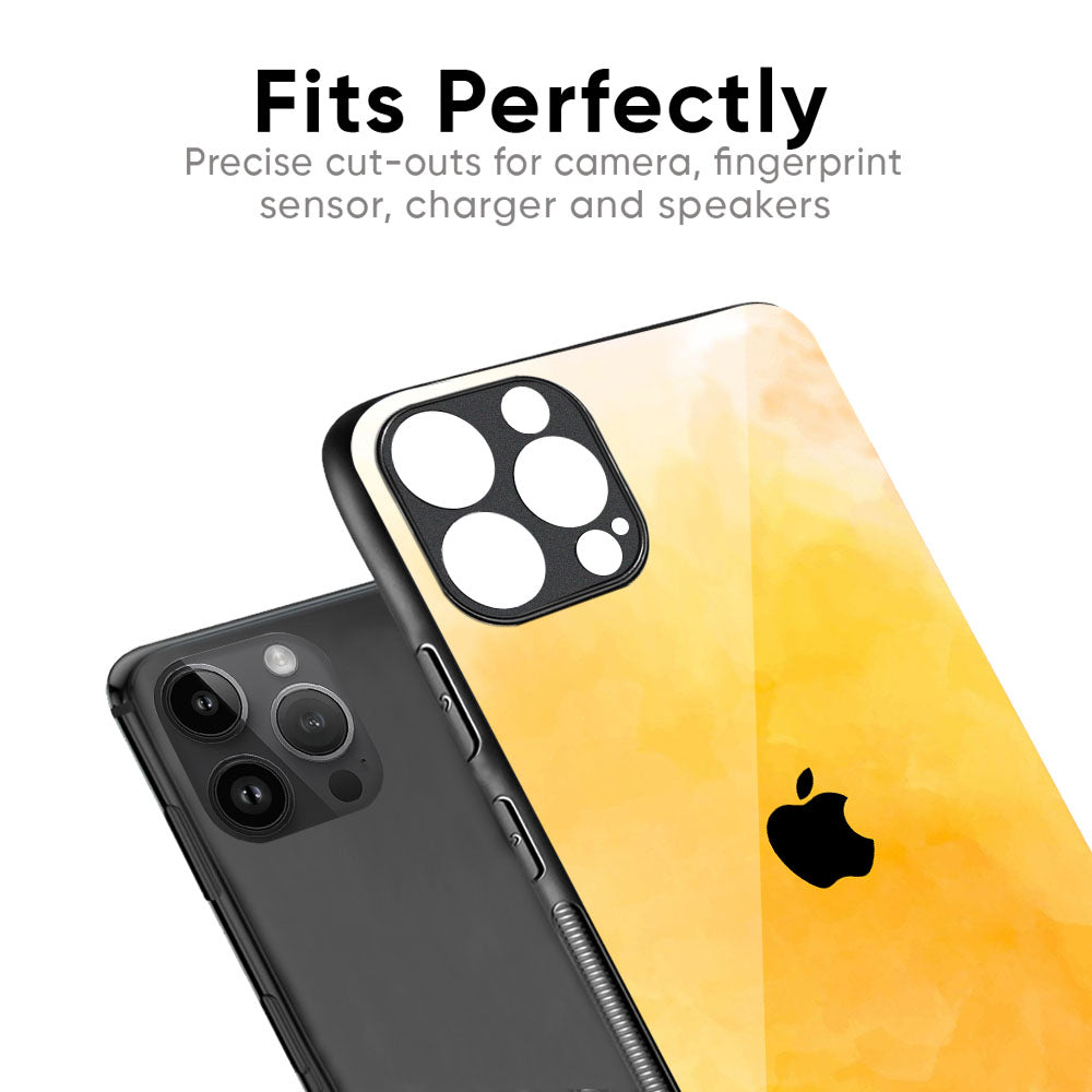 Rustic Orange Glass Case for iPhone XS Max