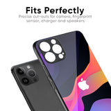 Colorful Fluid Glass Case for iPhone 8 Plus