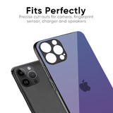 Indigo Pastel Glass Case For iPhone 8 Plus