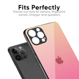 Pastel Pink Gradient Glass Case For iPhone XR