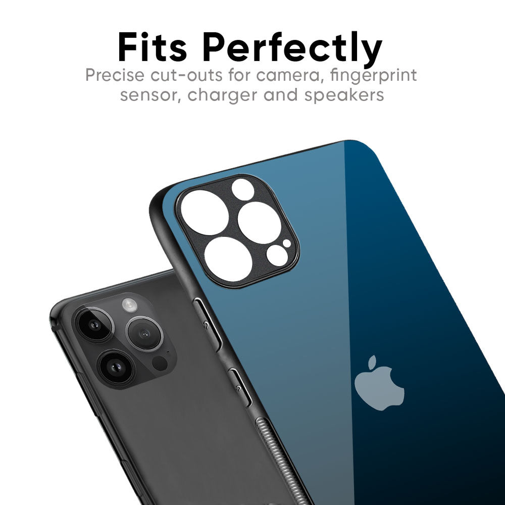 Sailor Blue Glass Case For iPhone XS Max