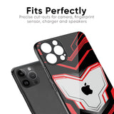 Quantum Suit Glass Case For iPhone XS Max