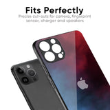 Smokey Watercolor Glass Case for iPhone 15 Pro