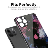 Smudge Brush Glass case for iPhone 14 Pro Max