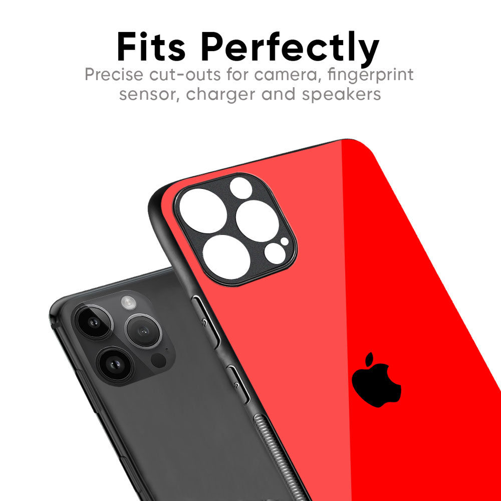 Blood Red Glass Case for iPhone 8 Plus