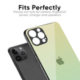 Mint Green Gradient Glass Case for iPhone 15 Pro