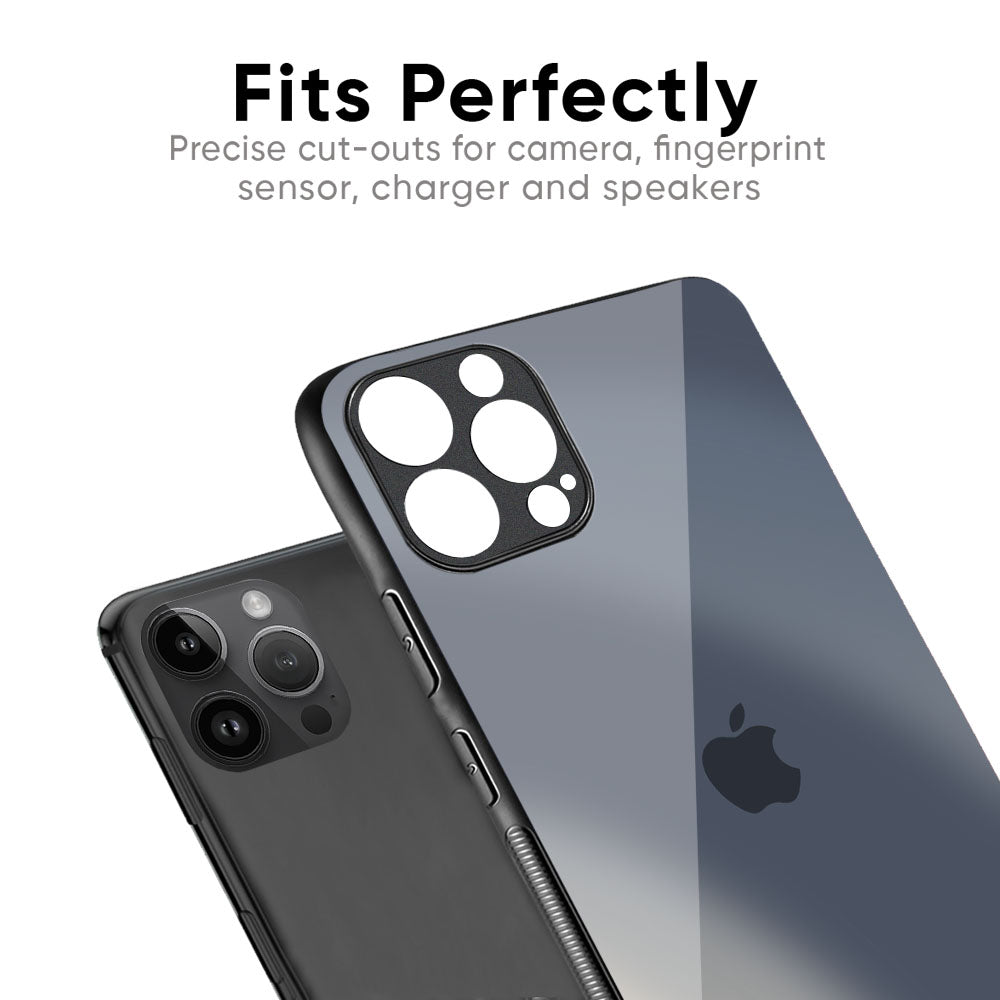 Metallic Gradient Glass Case for iPhone XS Max