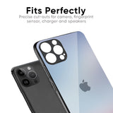 Light Sky Texture Glass Case for iPhone XS Max