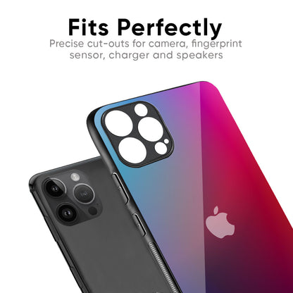 Magical Color Shade Glass Case for iPhone XR