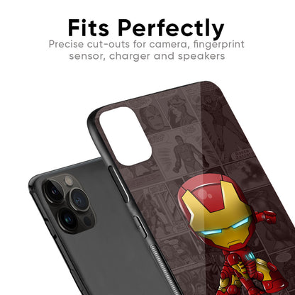 Angry Baby Super Hero Glass Case for iPhone 6S