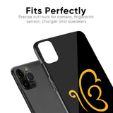 Luxury Fashion Initial Glass Case for iPhone 12 mini