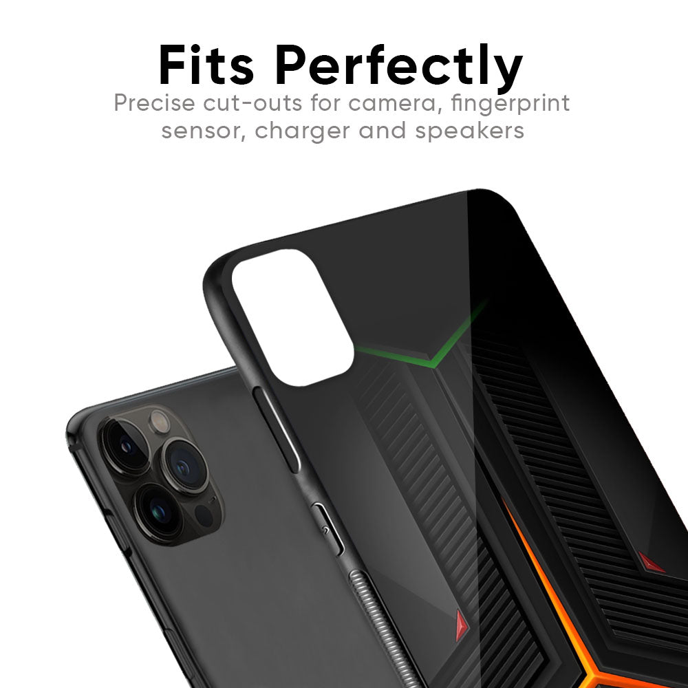 Modern Ultra Chevron Glass Case for iPhone 6S