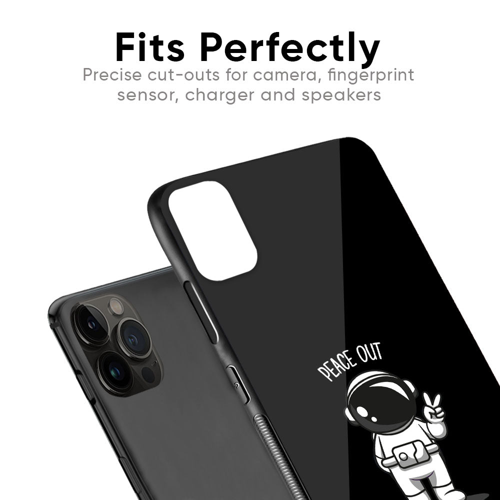 Peace Out Astro Glass Case for iPhone 6S
