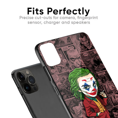 Joker Cartoon Glass Case for iPhone 6S