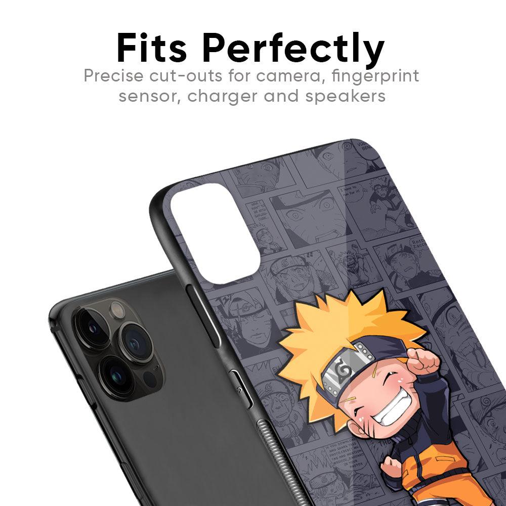 Orange Chubby Glass Case for iPhone 6S