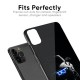 Car In Dark Glass Case for iPhone 15