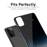 Black Aura Glass Case for iPhone X