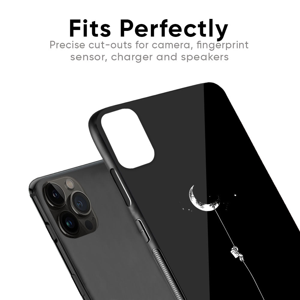 Catch the Moon Glass Case for iPhone 6S