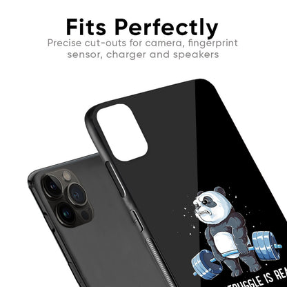Real Struggle Glass Case for iPhone 6S