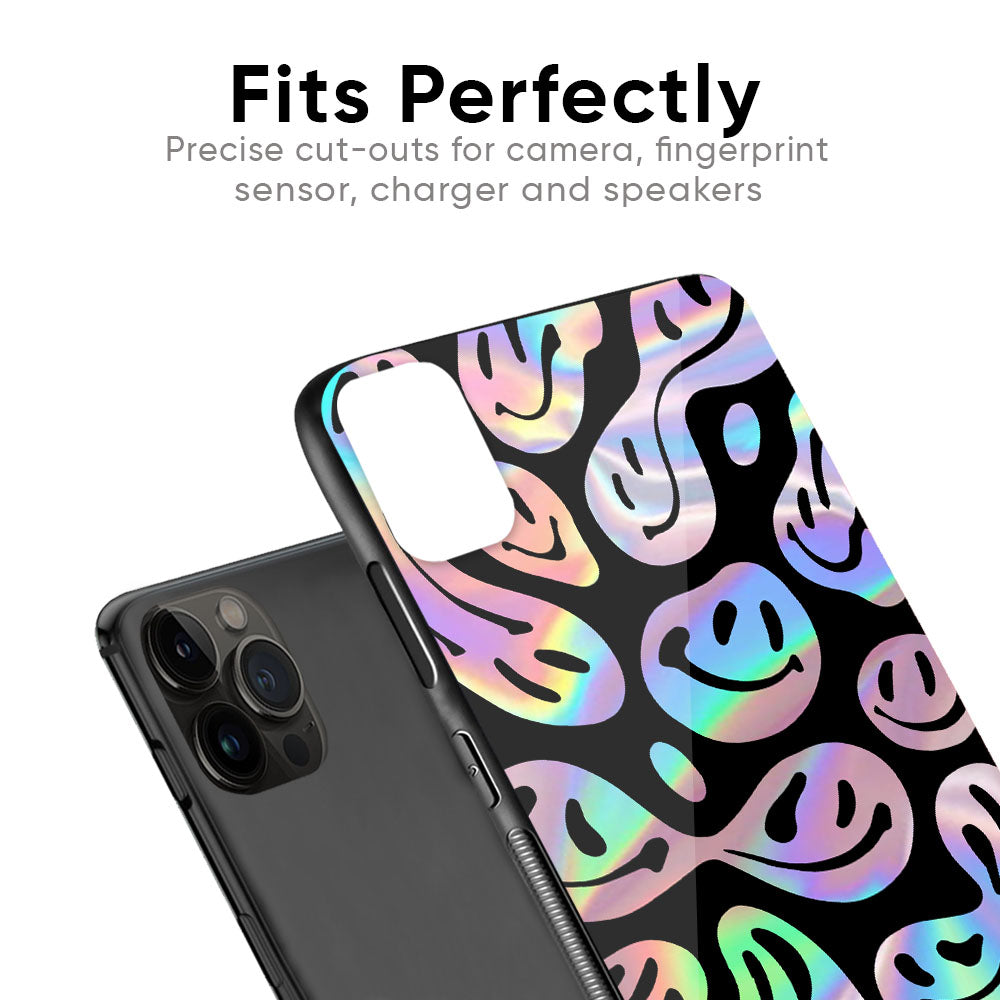 Acid Smile Glass Case for iPhone SE 2022