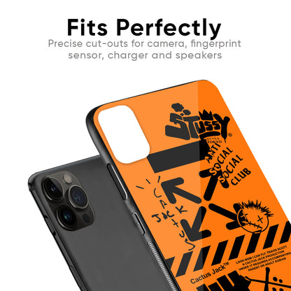 Anti Social Club Glass Case for iPhone 6S