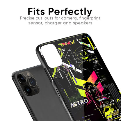 Astro Glitch Glass Case for iPhone 6S