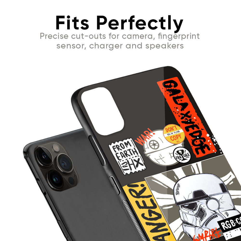Galaxy Edge Glass Case for iPhone 6S