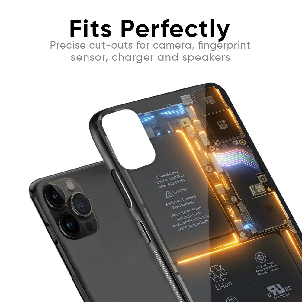Glow Up Skeleton Glass Case for iPhone 12