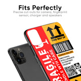 Handle With Care Glass Case for iPhone X