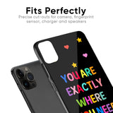 Magical Words Glass Case for iPhone X
