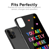 Magical Words Glass Case for iPhone 15