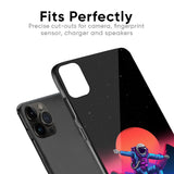 Retro Astronaut Glass Case for iPhone 13 Pro Max