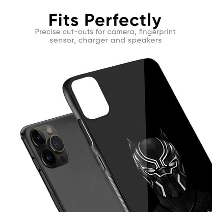 Dark Superhero Glass Case for iPhone SE 2022