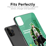 Zoro Bape Glass Case for iPhone 15 Pro Max