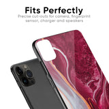 Crimson Ruby Glass Case for iPhone X