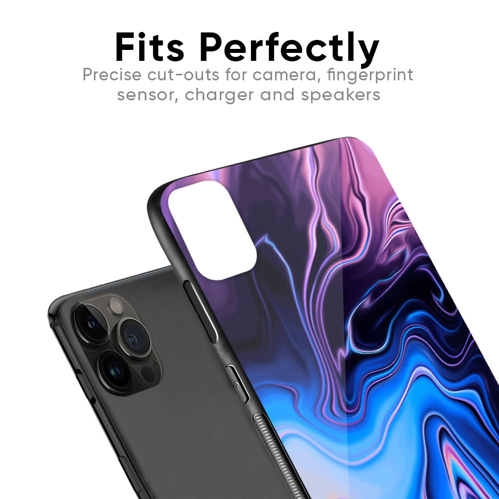 Psychic Texture Glass Case for iPhone 12